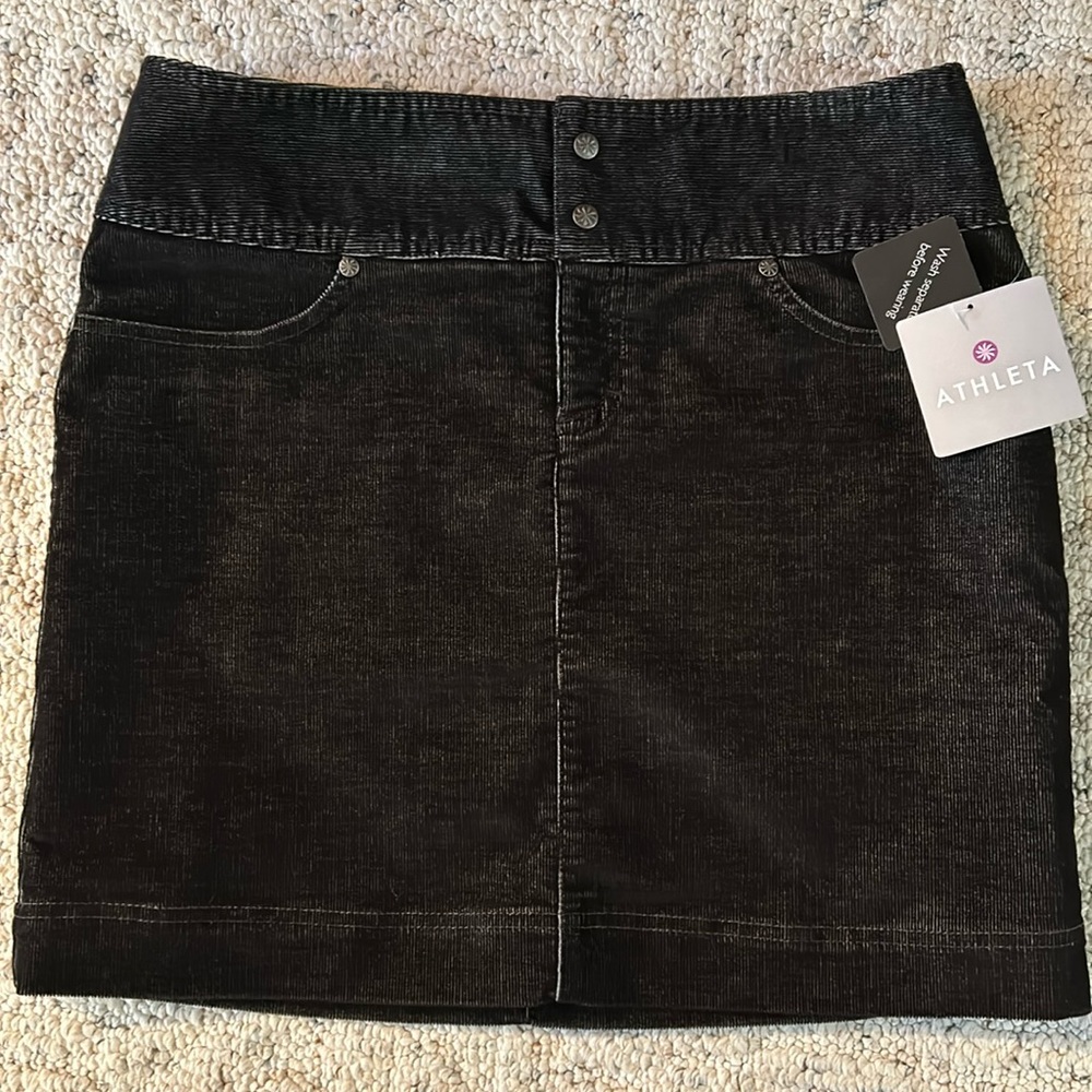 Athleta Black Mini Skirt